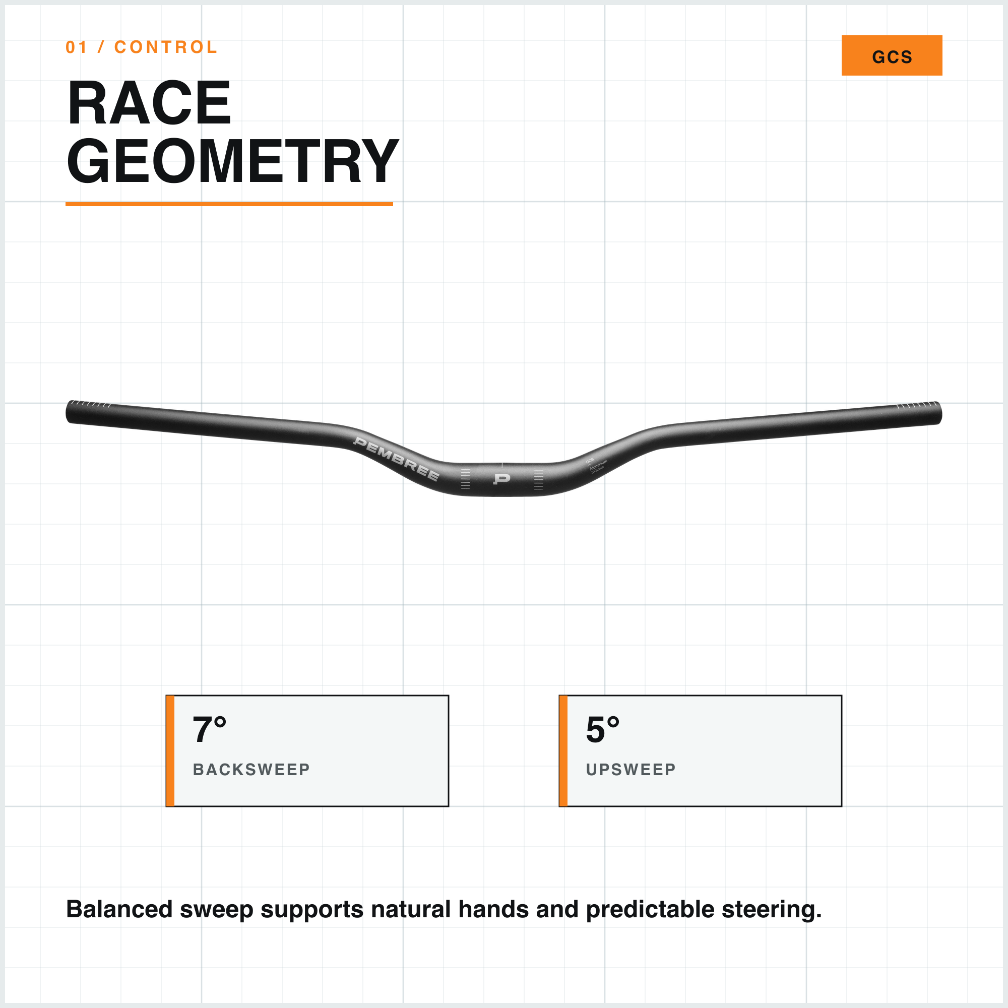 GCS Mountain Bike Handlebars