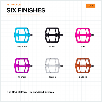 D3A Mountain Bike Pedals