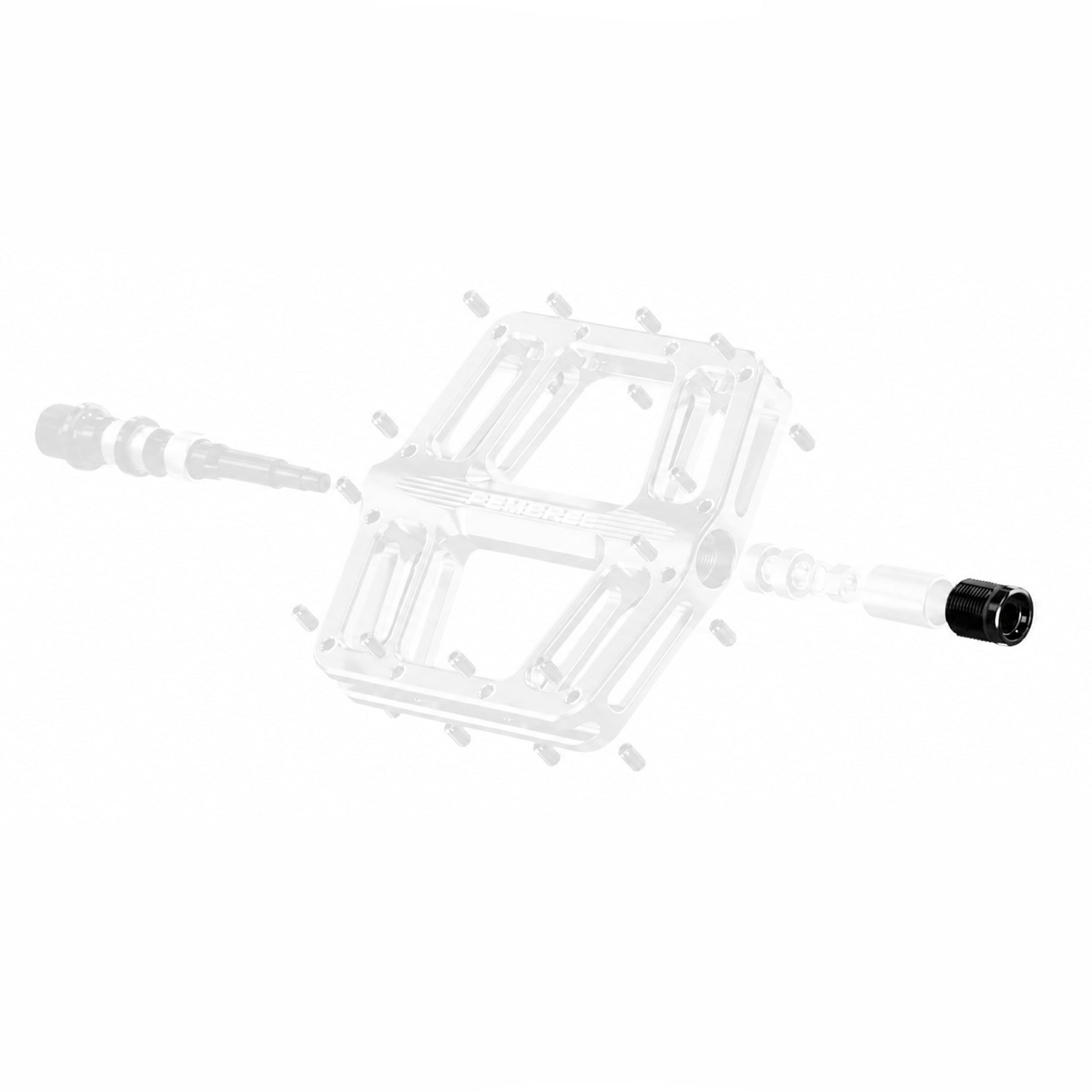 D3A Replacement Pedal End Caps – Pair