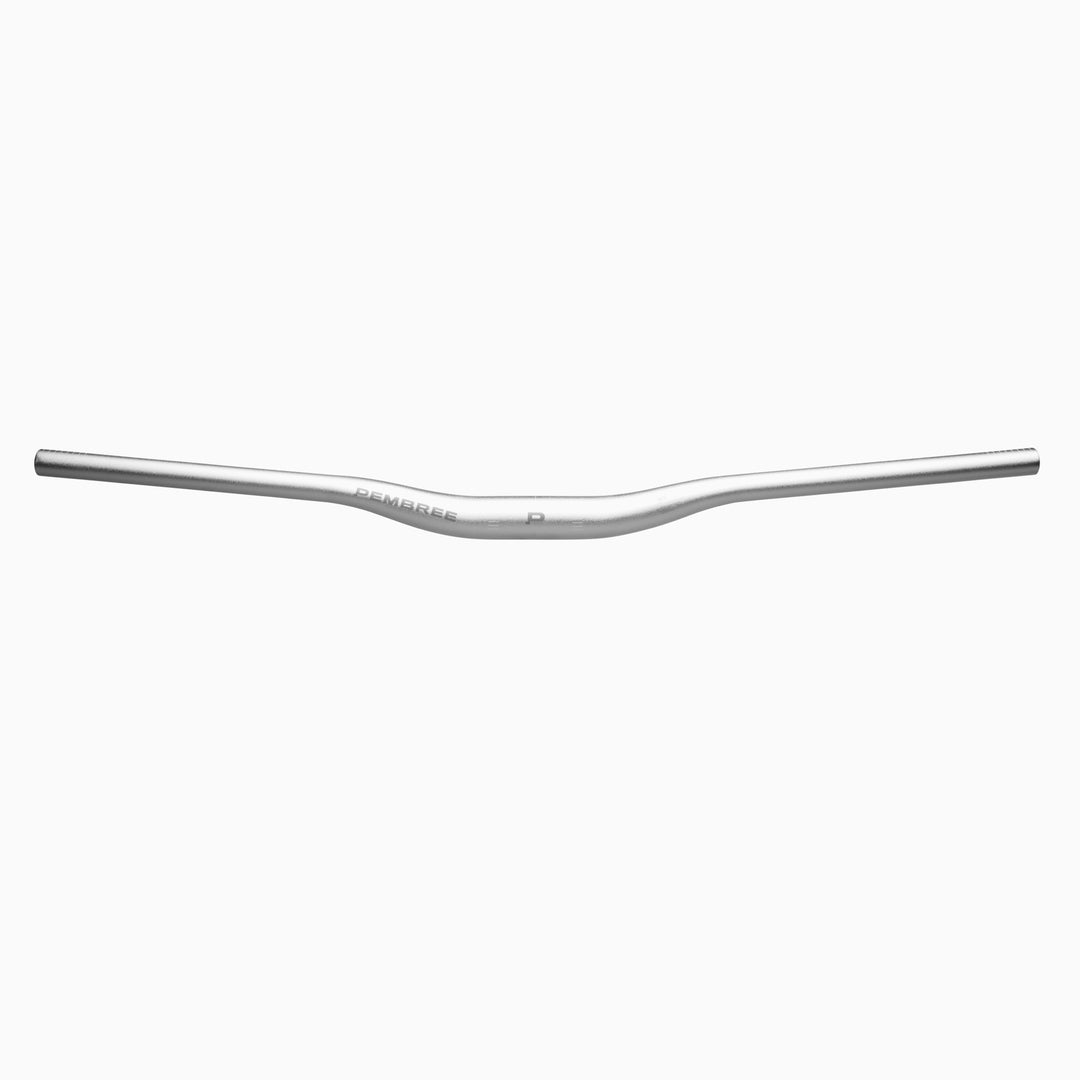 Silver PEMBREE GCS mountain bike handlebars