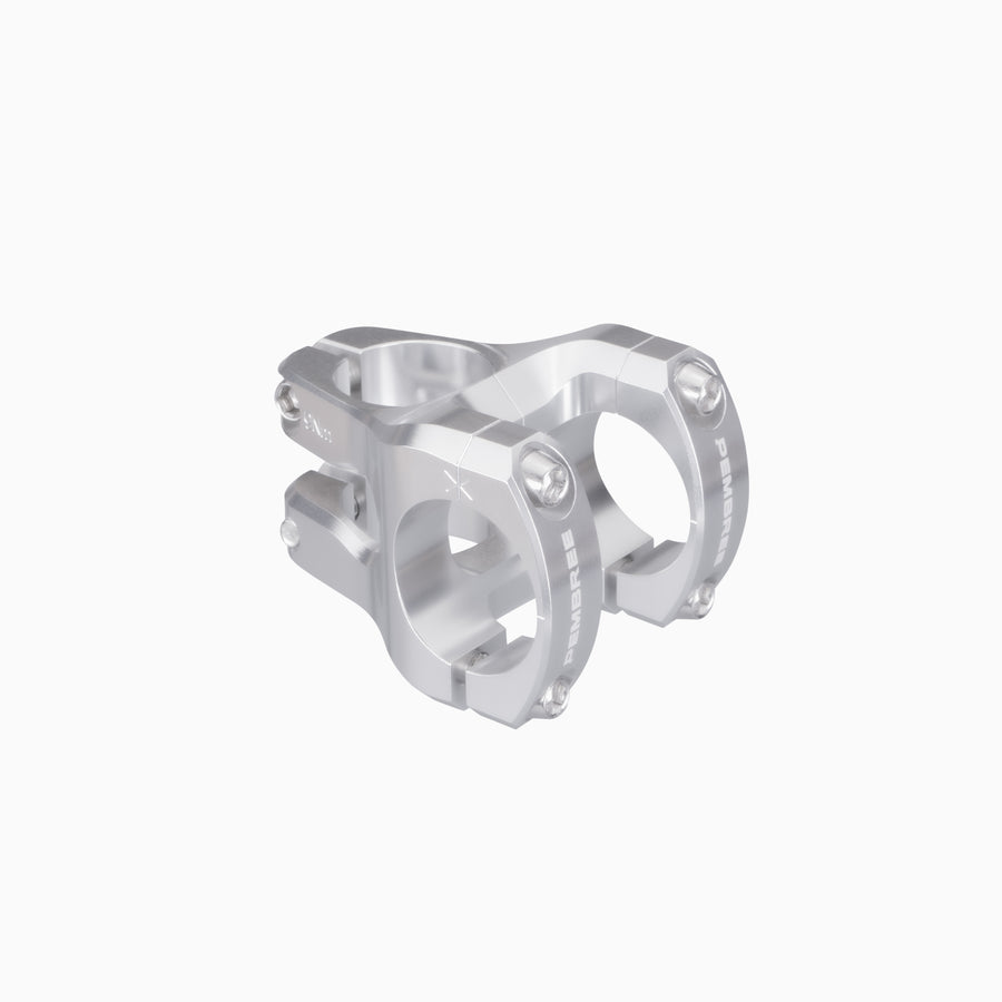 Silver PEMBREE GCS mountain bike stem